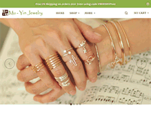 Tablet Screenshot of muyinjewelry.com